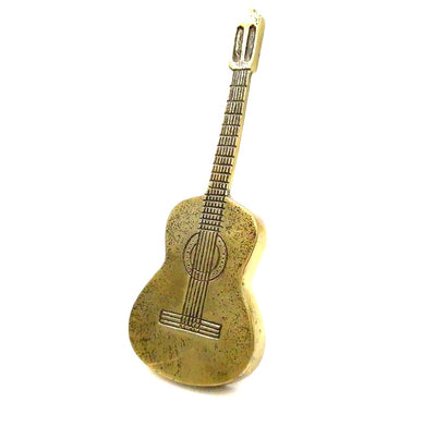 Decoratieve metalen gitaar MUS-20, personaliseerbaar met gravure