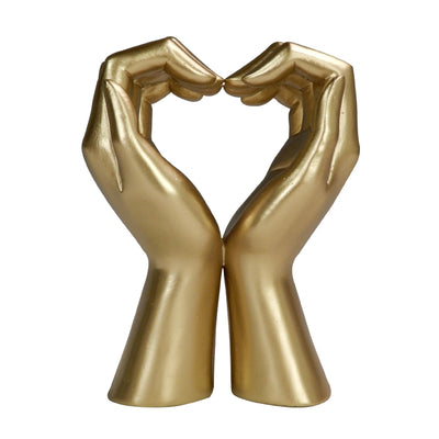 Gouden decoratief beeldje Glamour