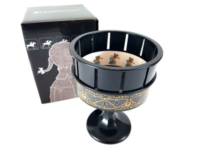 Zoötroop H68 – 19e-eeuwse filmprojector met mogelijkheid tot personalisatie met gravure, ideaal als cadeau – hoogte 19 cm, klassiek design voor interieurdecoratie