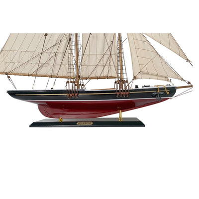 Model van het zeilschip Bluenose 80cm met mogelijkheid tot personalisatie door gravure