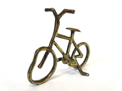Metalen fietsfiguur MT209 met mogelijkheid tot personalisatie met gravure