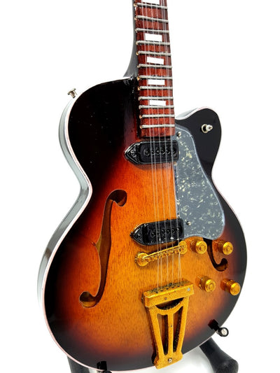 Mini-gitaar Elvis Presley schaal 1:4 met mogelijkheid tot personalisatie met gravure