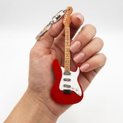 Sleutelhanger gitaar in de stijl van Dire Straits