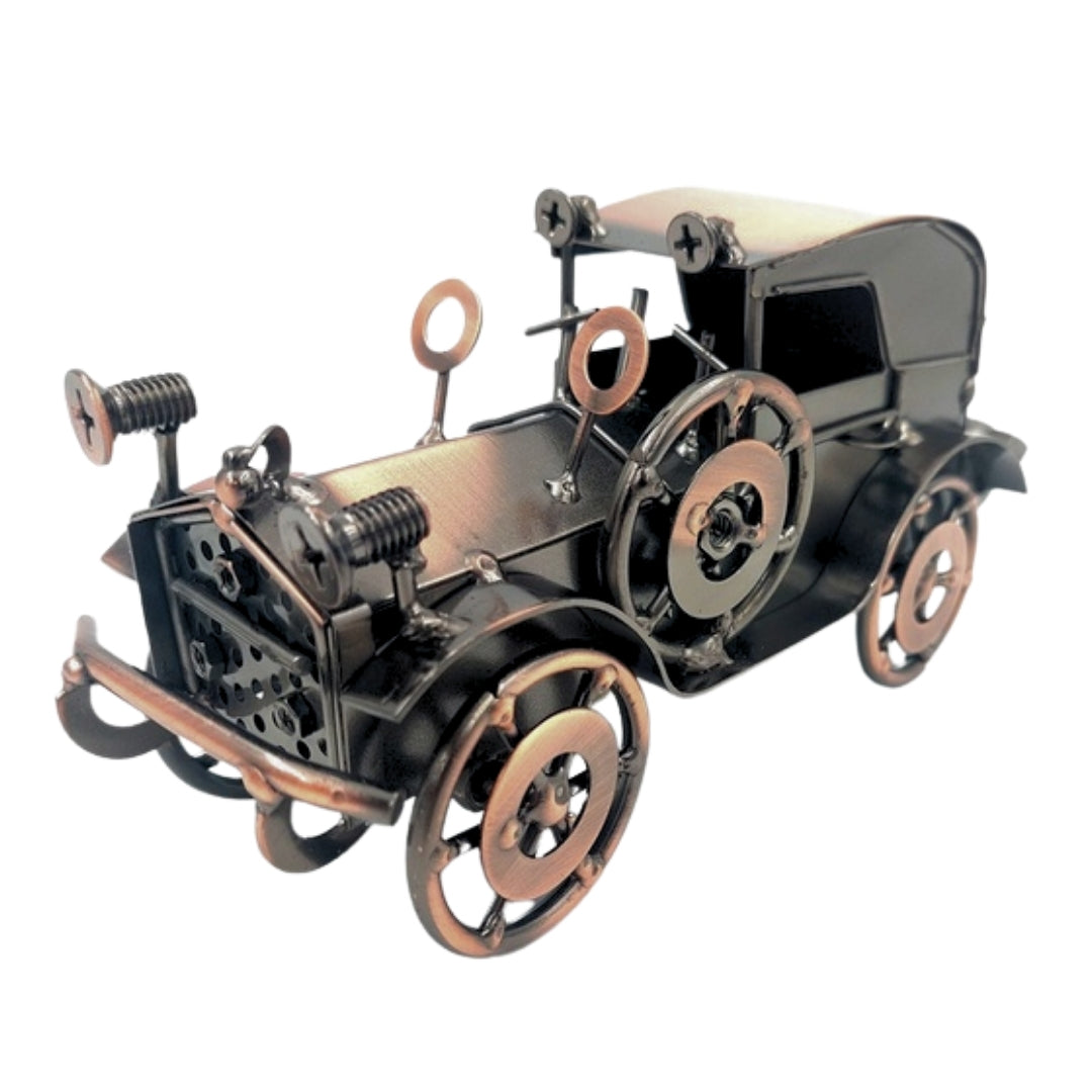Metalen model retro automobiel Q87 met graveermogelijkheid