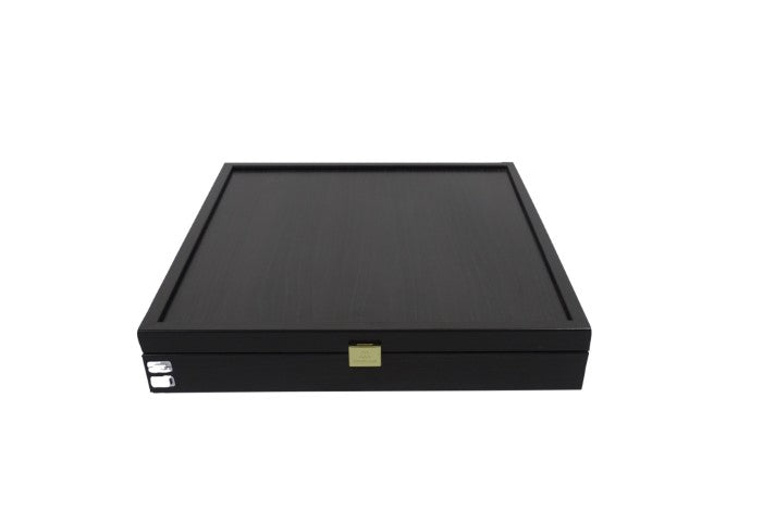Exclusief messing schaakspel Staunton S32BLA 28x28cm met mogelijkheid tot personalisatie met gravure