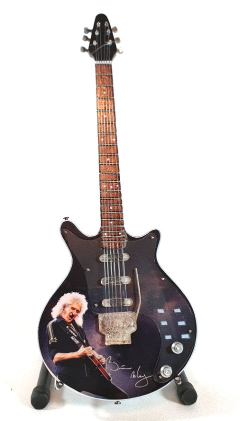 Mini-gitaar in de stijl van Queen - Brian May Tribute MGT-7979