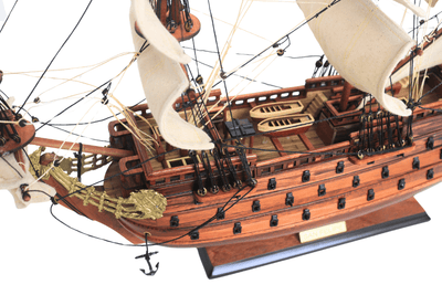 Exclusief model van het zeilschip San Felipe – SF4, mogelijkheid tot personalisatie door gravure