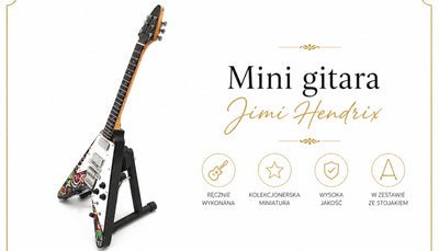 Mini-gitaar Jimi Hendrix - Psychodelic F. V - MGT-1182