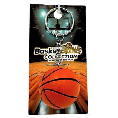 Sleutelhanger basketbal met gepersonaliseerde gravure