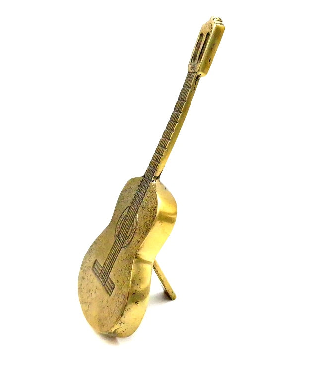 Decoratieve metalen gitaar MUS-20, personaliseerbaar met gravure