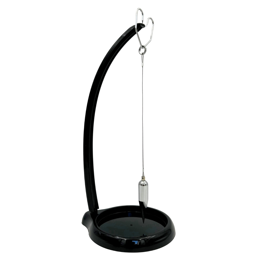 Zandpendel Sand Pendulum met gravure - inspirerende decoratie 38cm met kinetisch zand