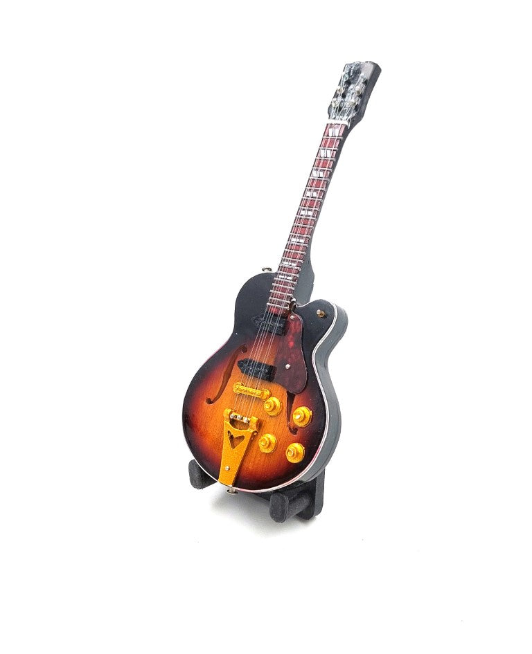 Mini-gitaar 15cm BMG-011 in Elvis Presley-stijl met personaliseerbare gravure