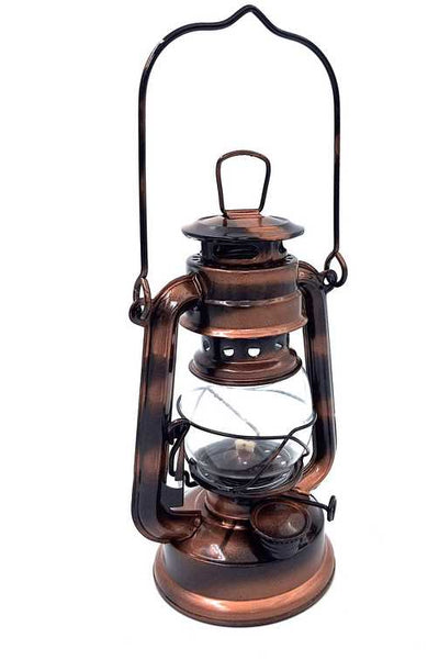 Stijlvolle retro scheepsolielamp DT245F met mogelijkheid tot personalisatie door gravure, ideaal als cadeau, gemaakt van glas en plaatmetaal, hoogte 19 cm, maritiem design