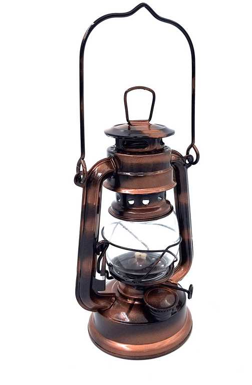 Stijlvolle retro scheepsolielamp DT245F met mogelijkheid tot personalisatie door gravure, ideaal als cadeau, gemaakt van glas en plaatmetaal, hoogte 19 cm, maritiem design