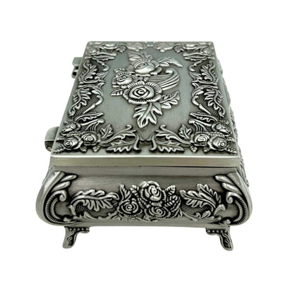 Decoratief metalen kistje 2075 met gravure