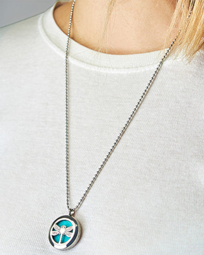 AromaTree Harmonie – Aromatherapiehalsketting Levensboom 25 mm