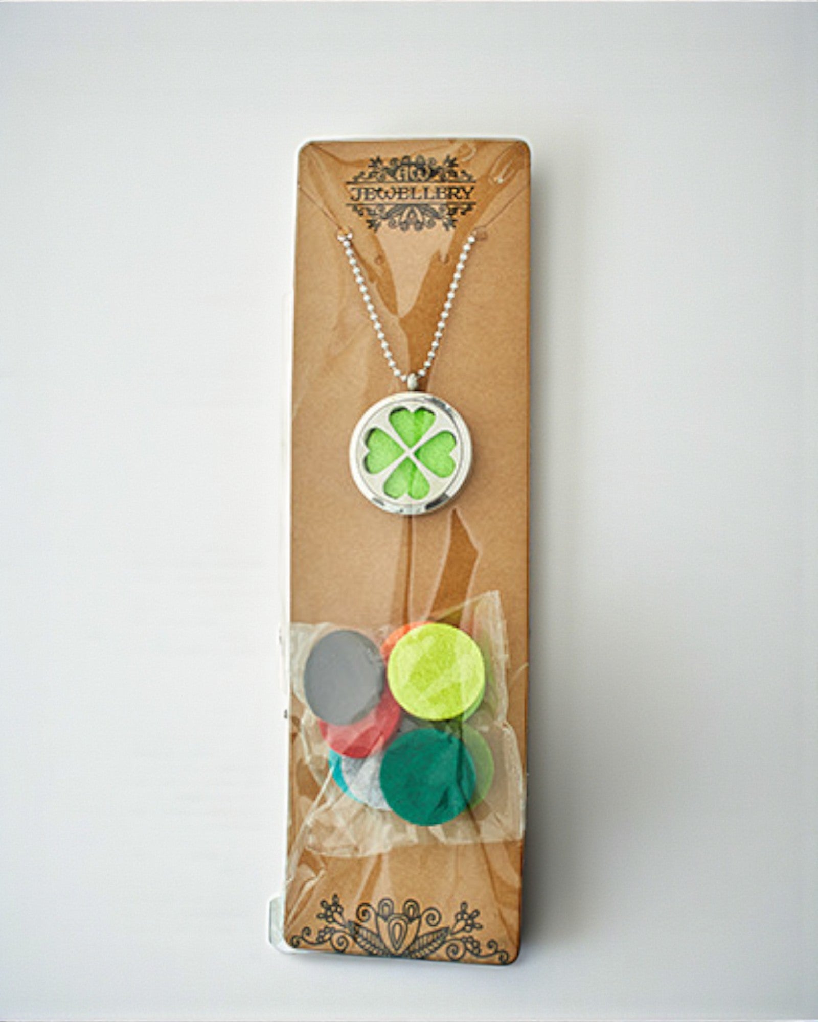 Aromalife Boom-halsketting – geurmedaillon met motief van de Levensboom 30 mm