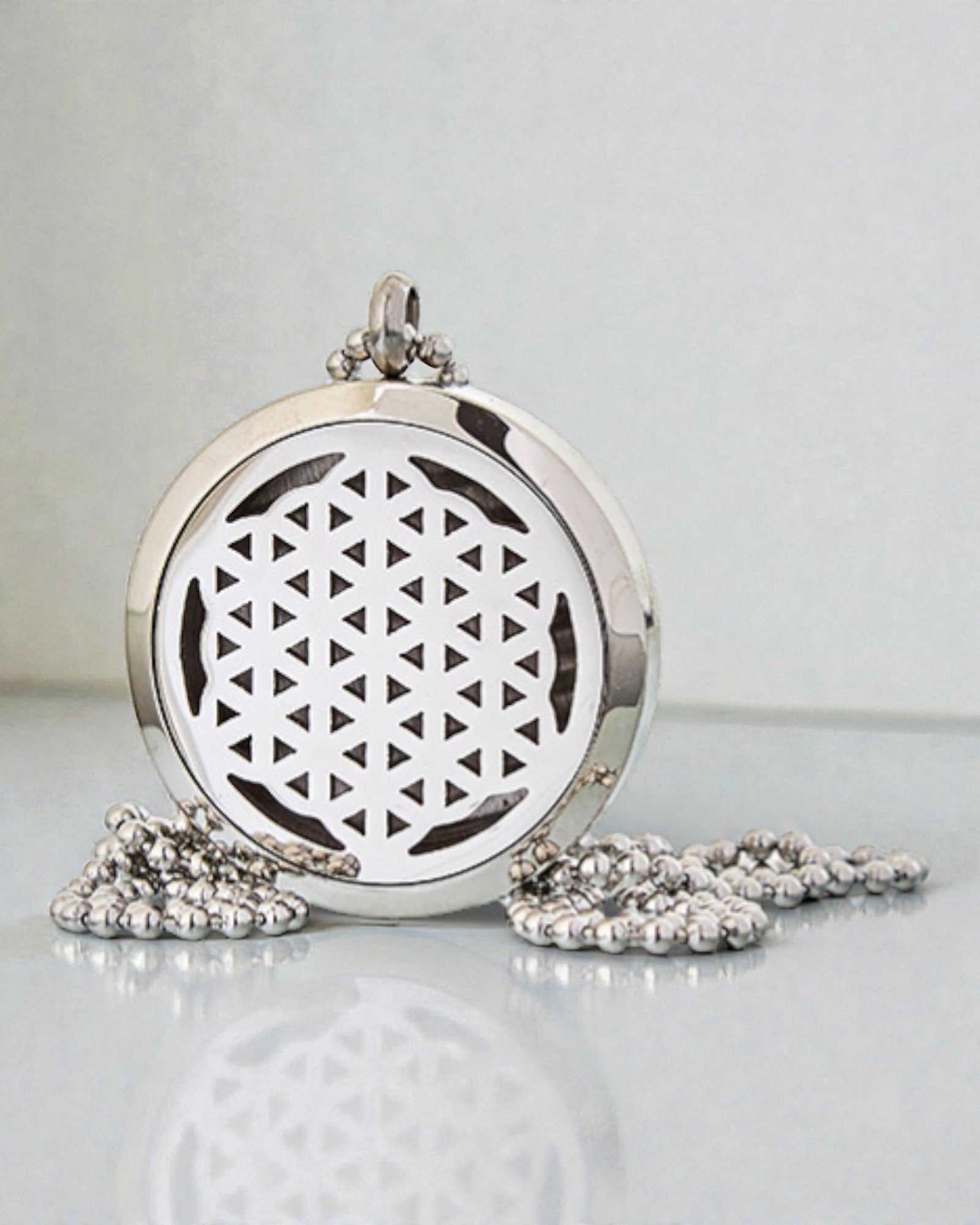 VitaFlora – Aromatherapiehalsketting Bloem des Levens 30 mm