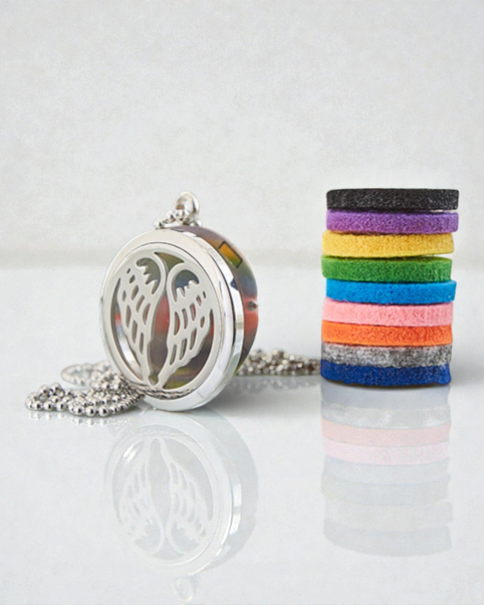 Aromalife ketting Engelenvleugels – geurmedaillon Engelenvleugels 30 mm