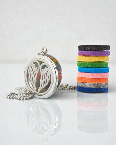 Aromalife ketting Engelenvleugels – geurmedaillon Engelenvleugels 30 mm