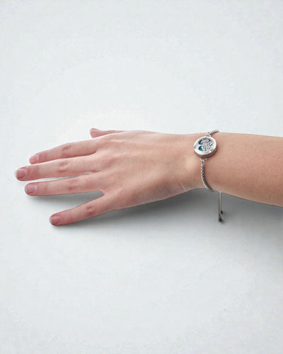 Aurora Wings – Aromatherapiearmband met engelenvleugels 20 mm