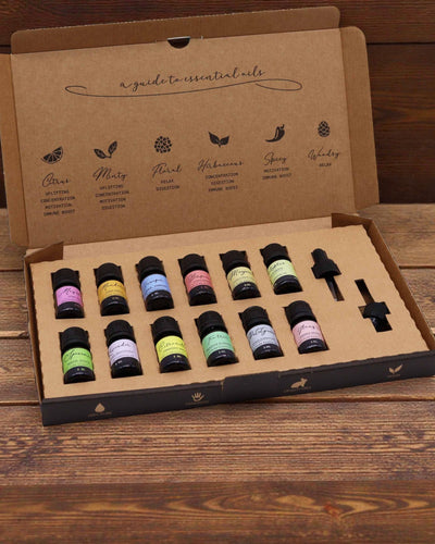 Aromatherapieset met etherische oliën - Lente