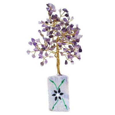 Amethist-edelsteenboompje - Magische geluksboom