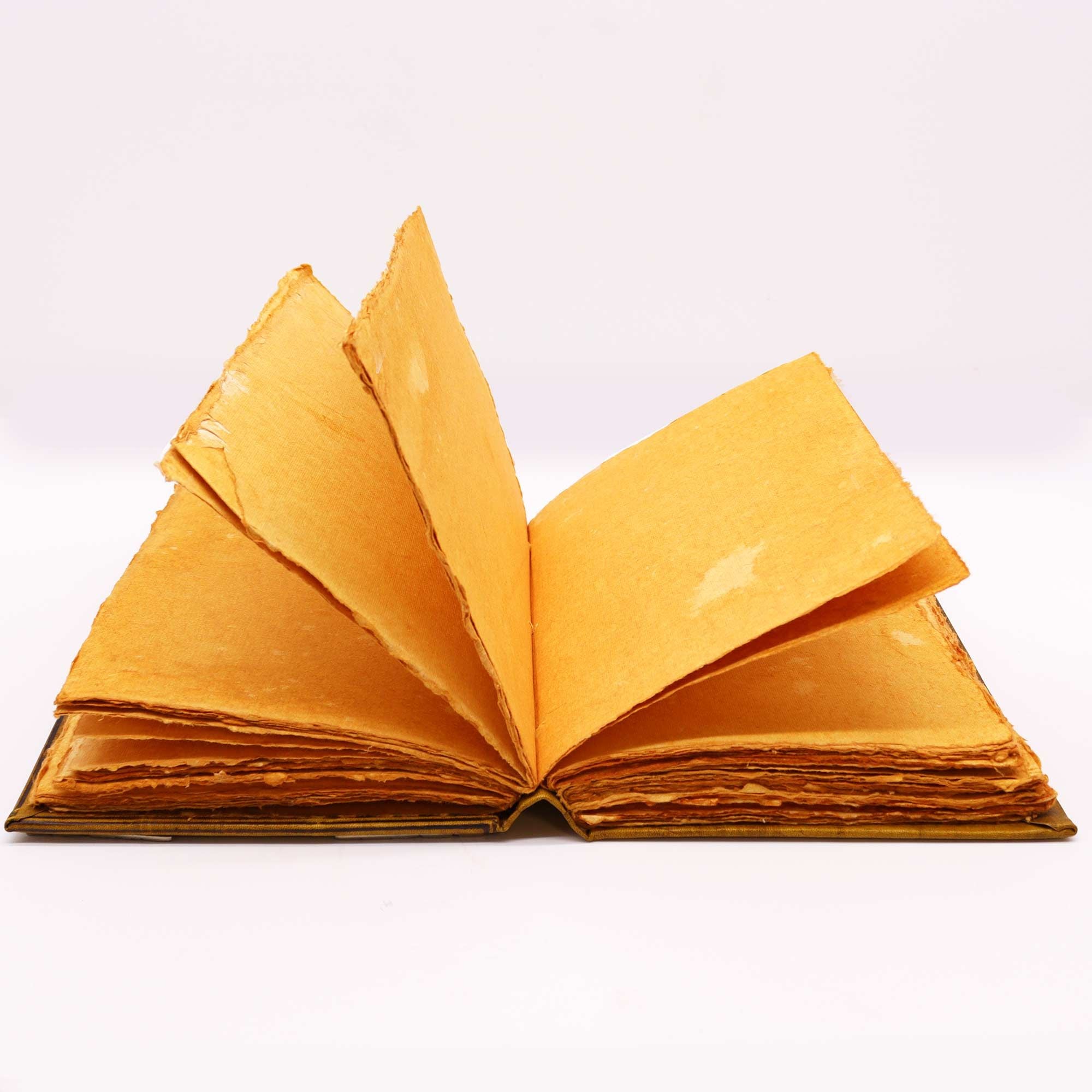 Hefty Coffee Tan Book met uilendecoratie