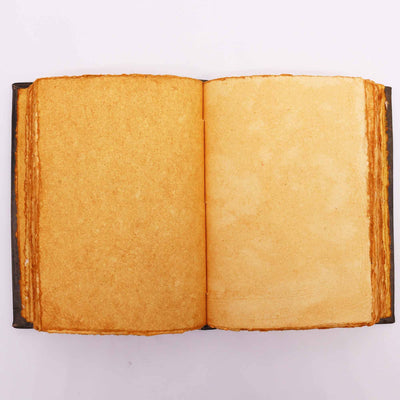 Notitieboek Hefty Brown Tan met driefasige maan