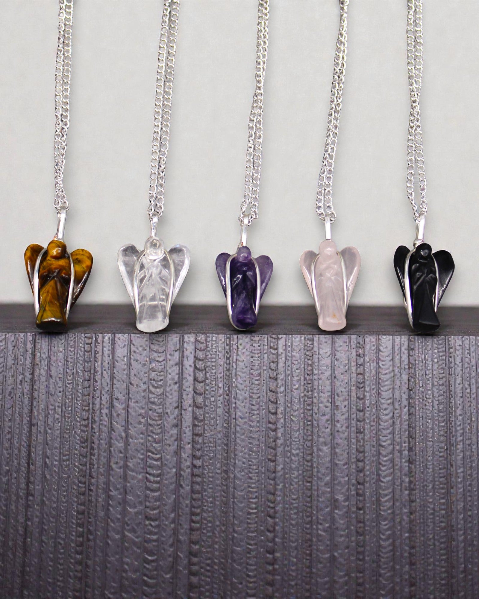 Beschermende amethist – Hanger beschermengel van amethist