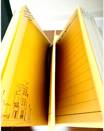 Vintage Dagboek "Levensboom" A6 - Elegante Geperste Kunstleren Omslag, 100 Pagina's