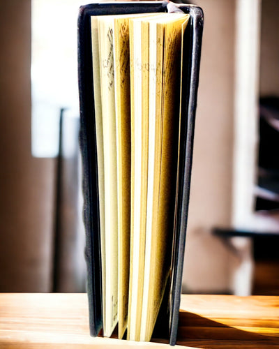 Vintage Dagboek "Levensboom" A6 - Elegante Geperste Kunstleren Omslag, 100 Pagina's