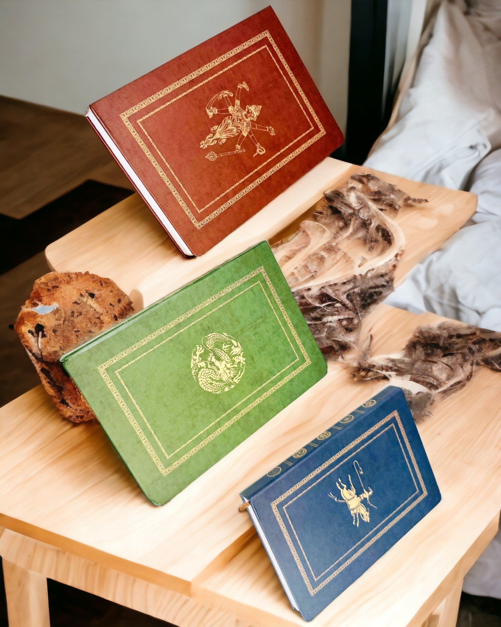 Vintage Bruin Notitieboek met Decoratieve Retro Omslag – Ontdekkersnotitieboek – Bruin, Vintage