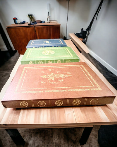 Vintage Bruin Notitieboek met Decoratieve Retro Omslag – Ontdekkersnotitieboek – Bruin, Vintage