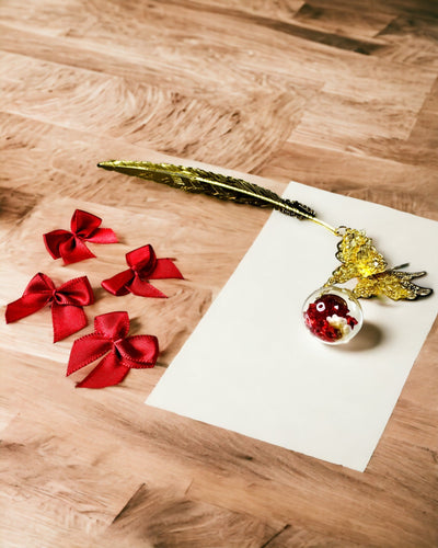 Creatieve Metalen Boekenlegger Retro Vintage Boekenlegger - Veer en Vlinder in Barokstijl