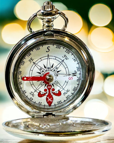 Mini Kompas Ontdekker, Draagbaar en Elegant, Ideaal voor Rugzakken en Outdoor