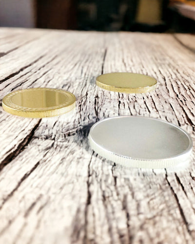 Lege Uitdaging Munt met Mogelijkheid tot Graveren Personalisatie – Verzamelaarsitem, 40mm, vier modellen