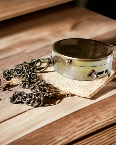 Kompas Indyjski Odysseus – Retro Explorer Parel - mogelijkheid tot graveren