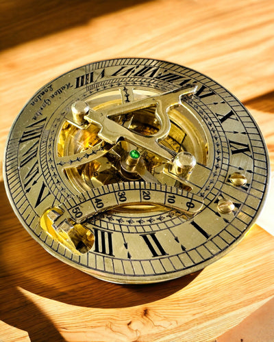 Navigatiekompas met Sextant en Personaliseringsmogelijkheid - Maritiem XL