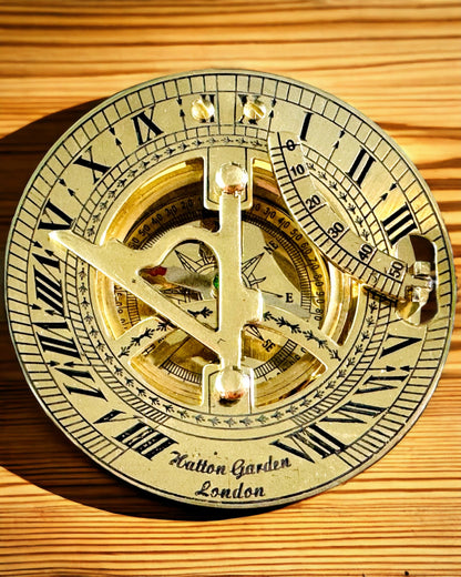 Navigatiekompas met Sextant en Personaliseringsmogelijkheid - Maritiem XL