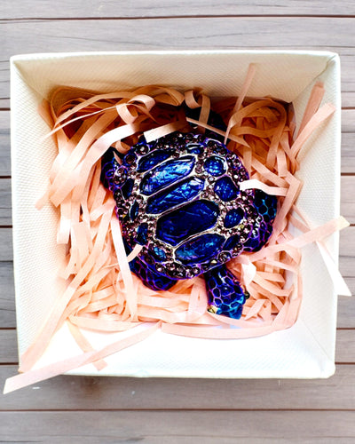 Magische Schat van de Schildpad - Sieradenkistje met personaliseerbare gravure, cadeau