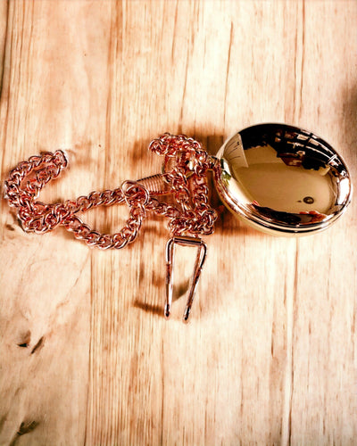 Klassieke Stijl Zakhorloge – Roségoud, Vintage Elegantie