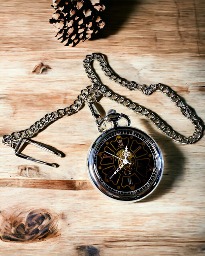 Vintage Zakhorloge met Graveermogelijkheid