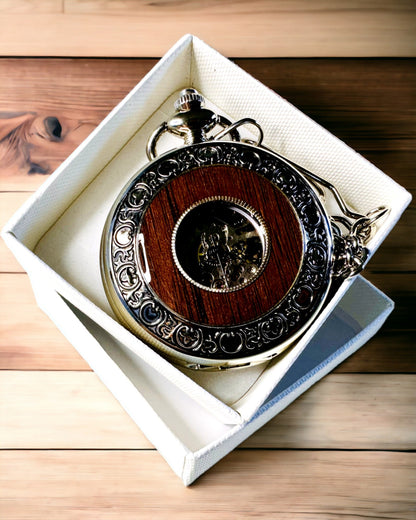 Zakhorloge "Heritage Timekeeper" met Graveermogelijkheid