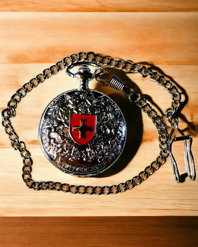 Zakhorloge "Heritage Helvetia" met Graveermogelijkheid