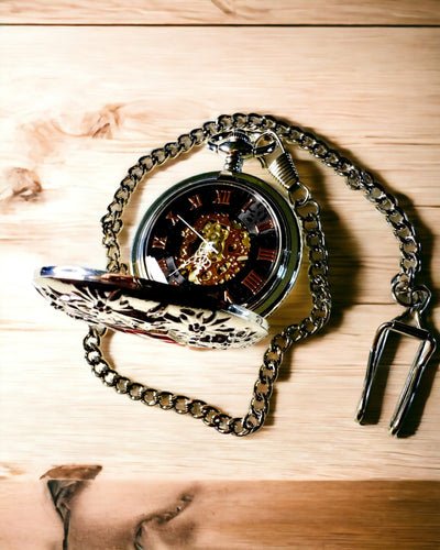 Zakhorloge "Heritage Helvetia" met Graveermogelijkheid