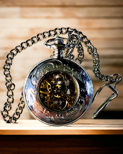 Zakhorloge "Heritage Helvetia" met Graveermogelijkheid