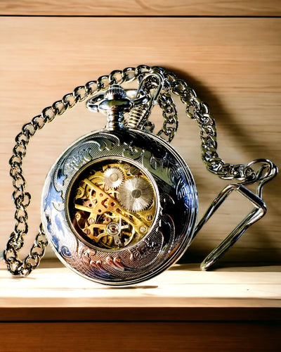 Zakhorloge "Heritage Helvetia" met Graveermogelijkheid