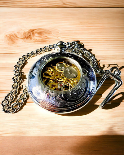 Zakhorloge "Heritage Helvetia" met Graveermogelijkheid