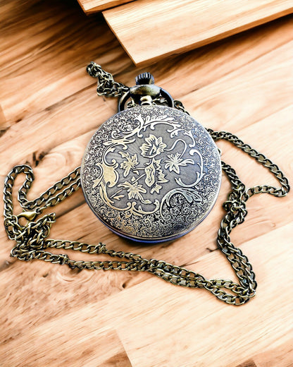 Zakhorloge "Vintage Explorer" met Graveermogelijkheid